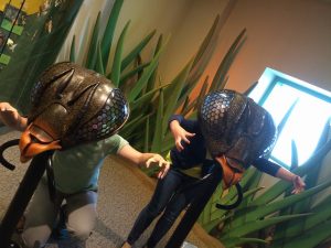 Even teachers need to let loose and have a little fun. I'm not sure what Grace was thinking, but I was pretending to be an alien from Ender's Game!