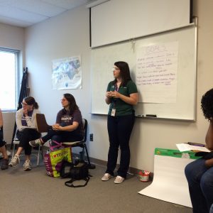 We are making goals for our Fellowship and Internship with Students Discover. 