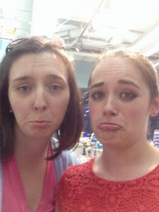 The enzymes did not do a good job cutting our bacteria DNA. We worked so hard, but we ended up feeling sad at our failed experiment. :(