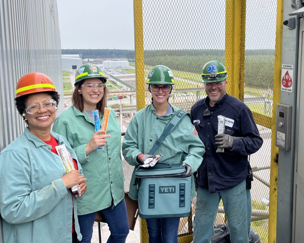 NCDPI Kenan Fellow Anna Seaborn at Nucor Steel is helping integrate computational thinking in K-12 lessons.