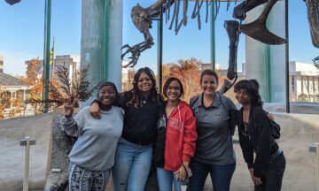 Beth Campbell at the NC Museum of Natural Resources where she completed her fellowship.